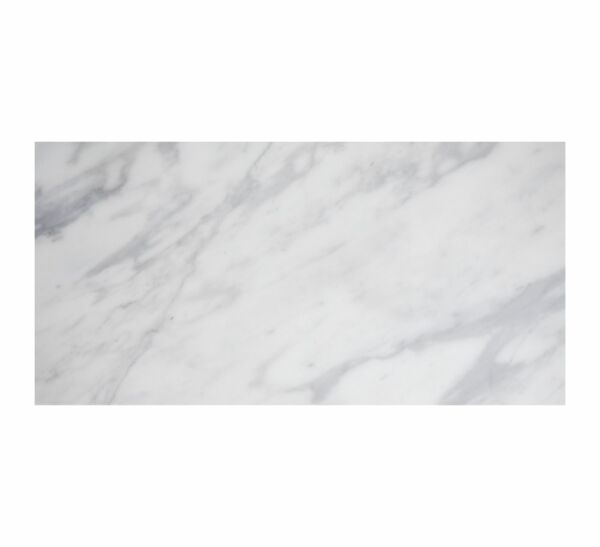 White Marble Tiles with Grey Veining