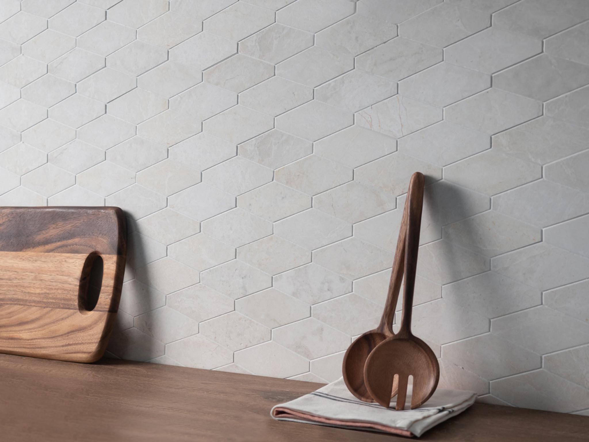 White Emperador Marble Metro Tiles Fast Delivery Starel Stones