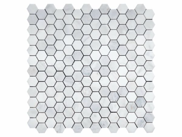 Calacatta Penny Hexagon Mosaic