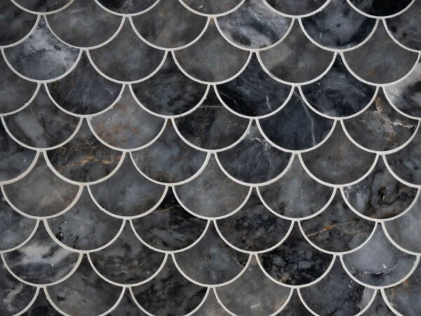 Belgium Stone Scallop Mosaic