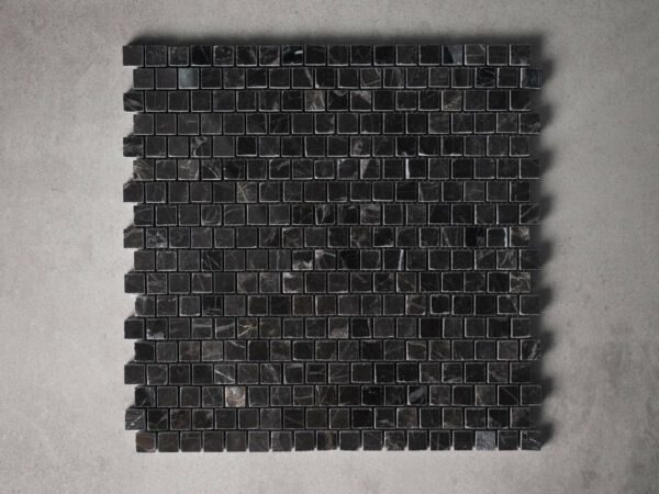 Nero Marquina Marble Mini Mosaic Tiles
