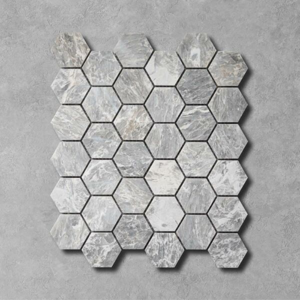 Grey-Soho-Marble-Hexagon-Mosaic