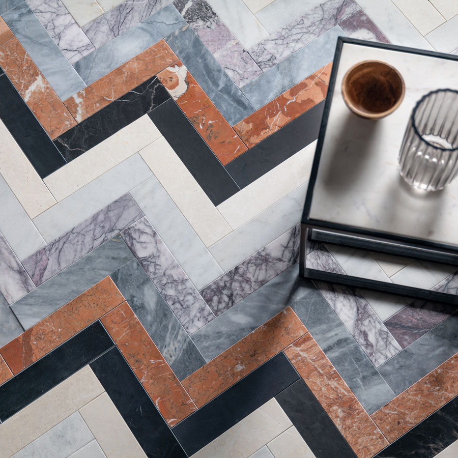 Mix-Herringbone-Marble-Floor-Tiles