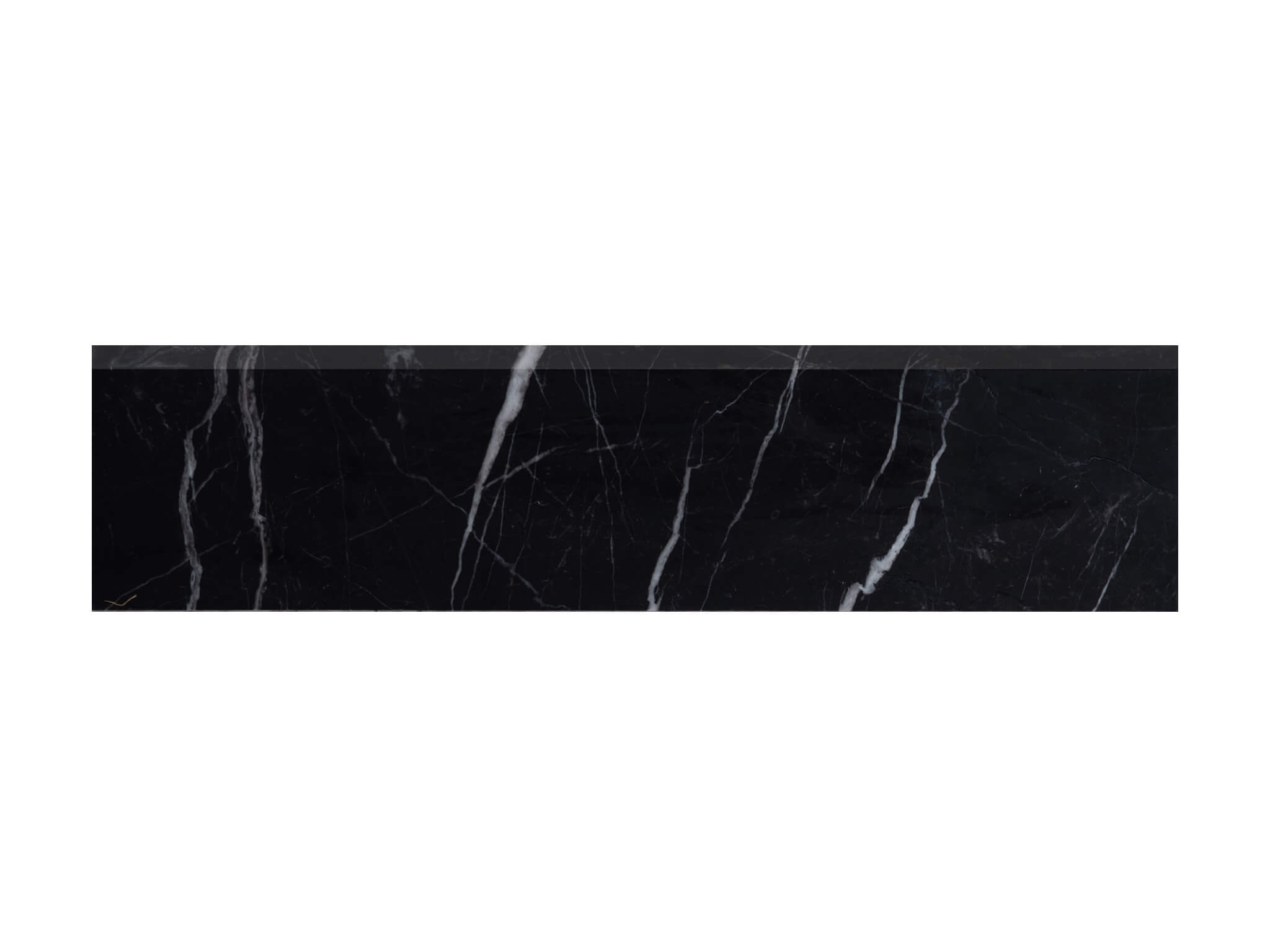 Nero Marquina Honed Slim Skirting