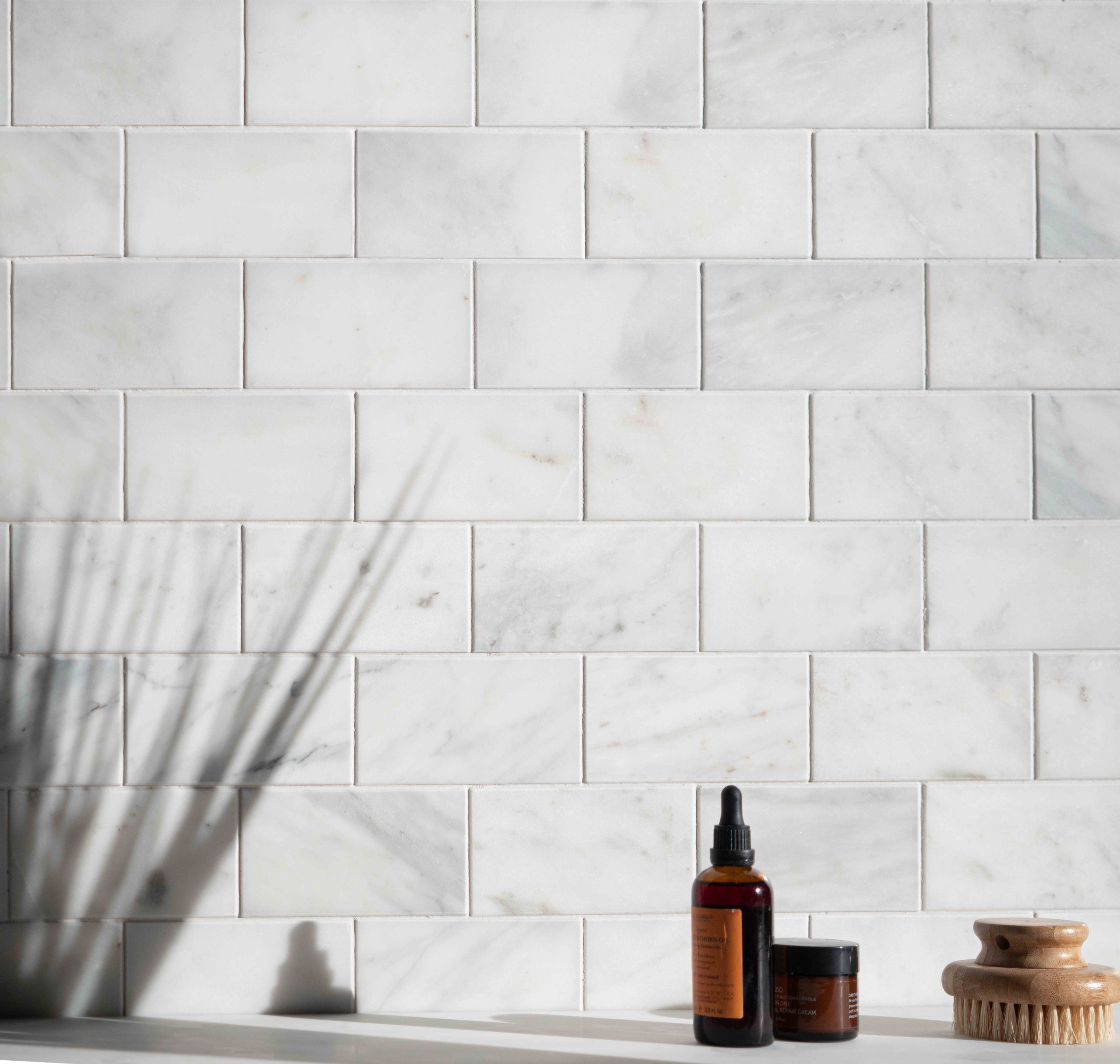 Calacatta Marble White Metro Tiles - Starel Stones