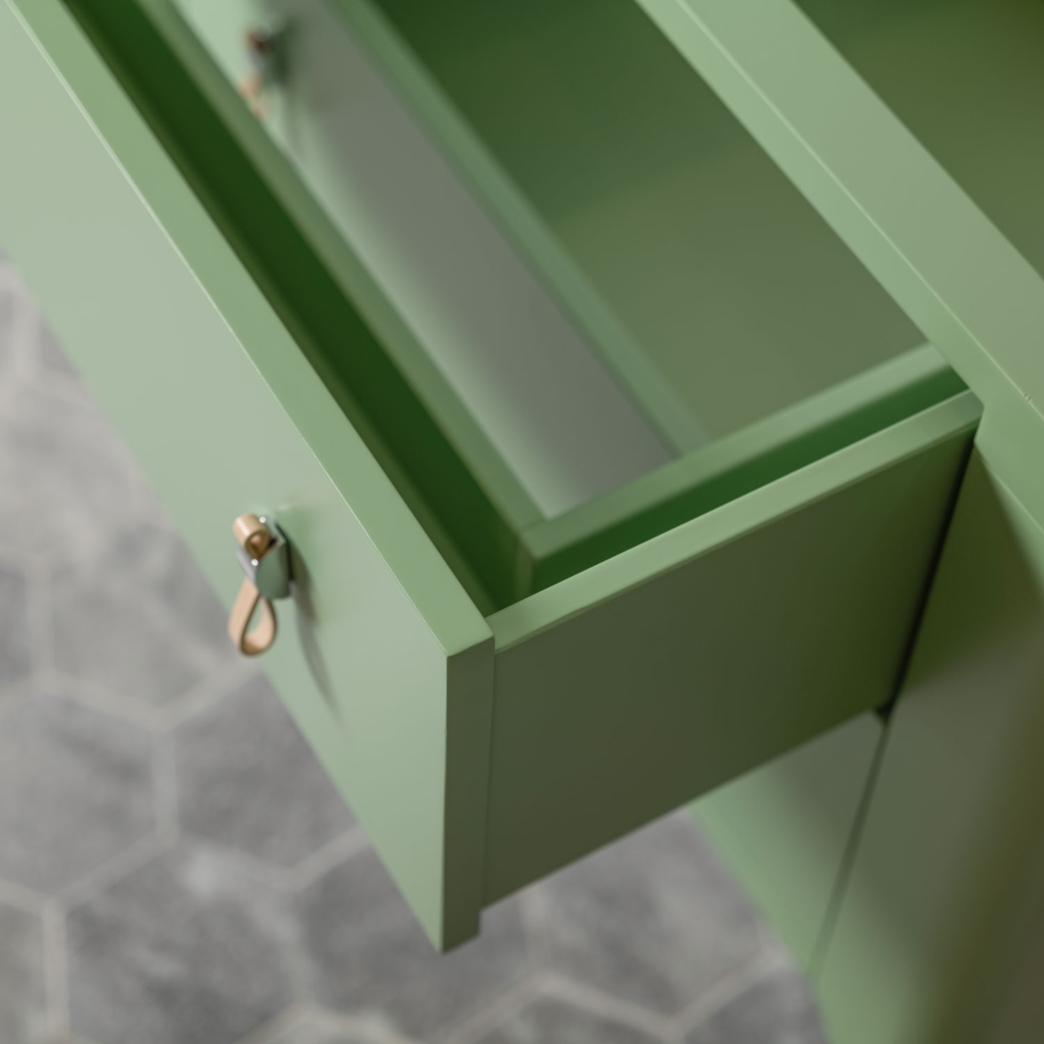 Green-Vanity-Unit-Drawer