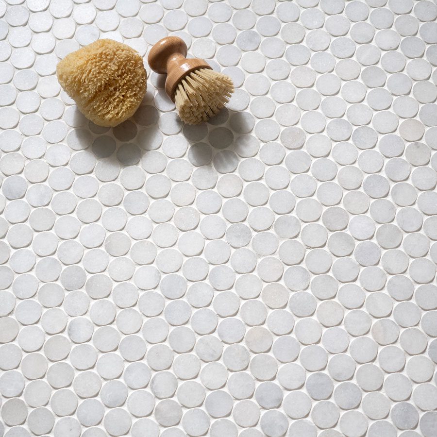 White-Marble-Penny-Round-Mosaic-Tile