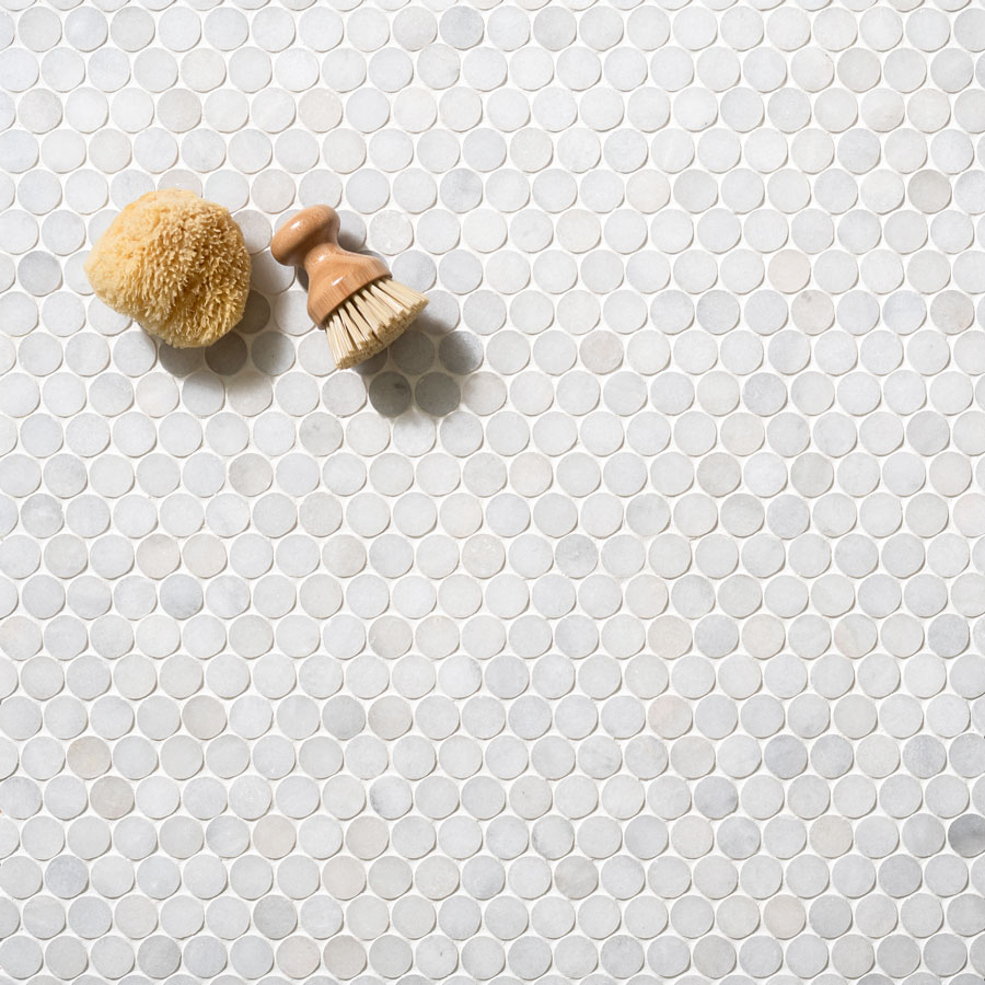 White-Marble-Penny-Round-Mosaic-Tile