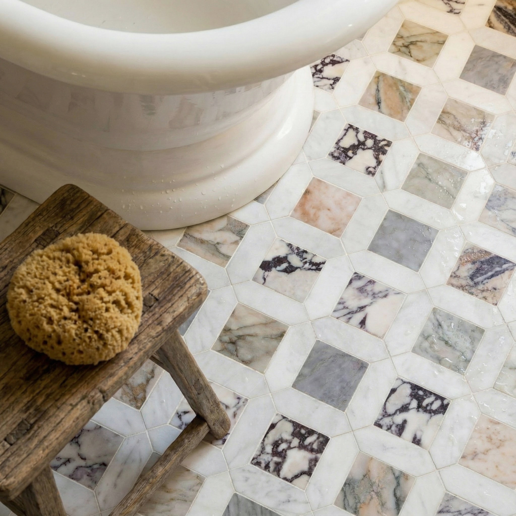 Arabesacto Window Mosaic Tiles