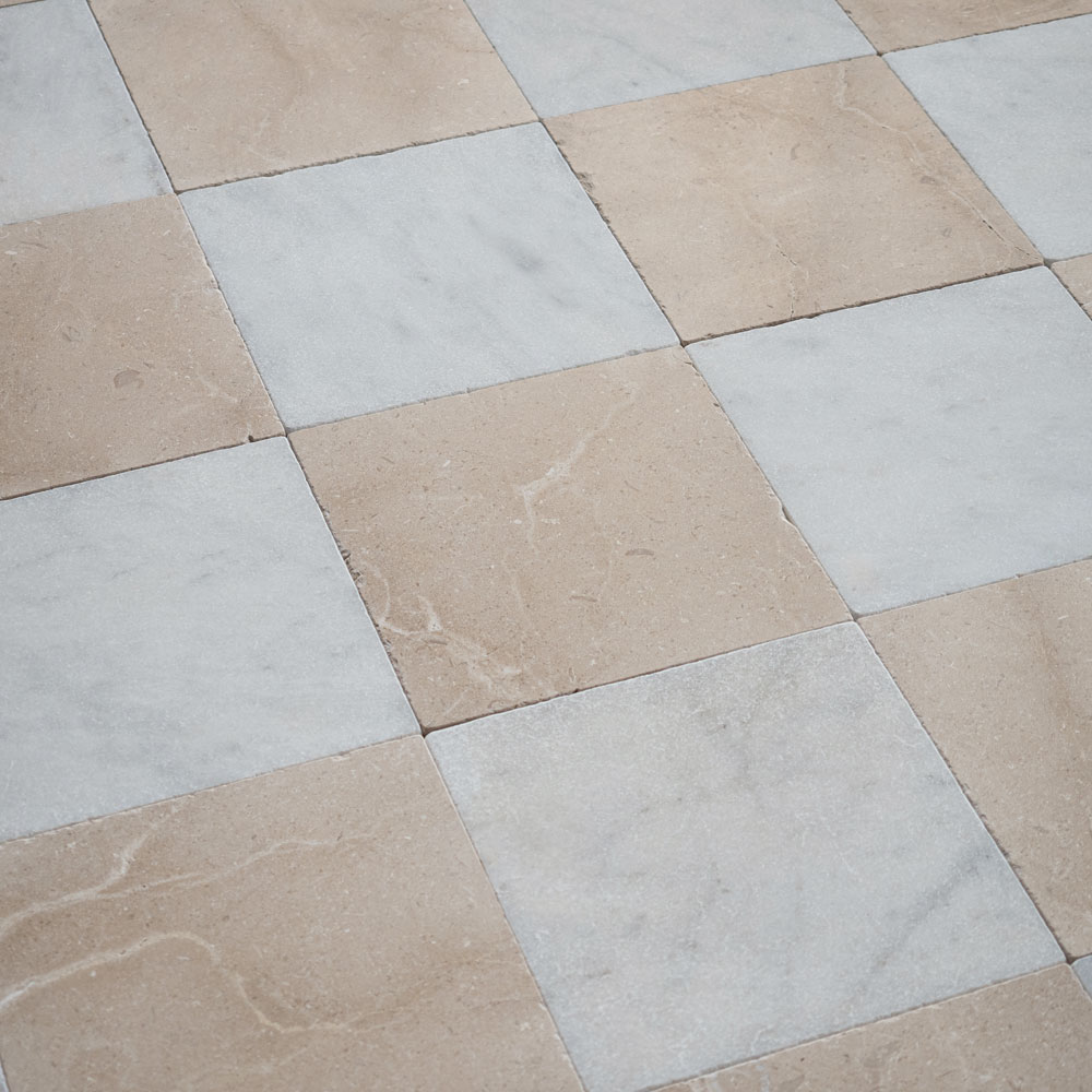 Tumbled-Limestone-Checkerbaord-Tiles