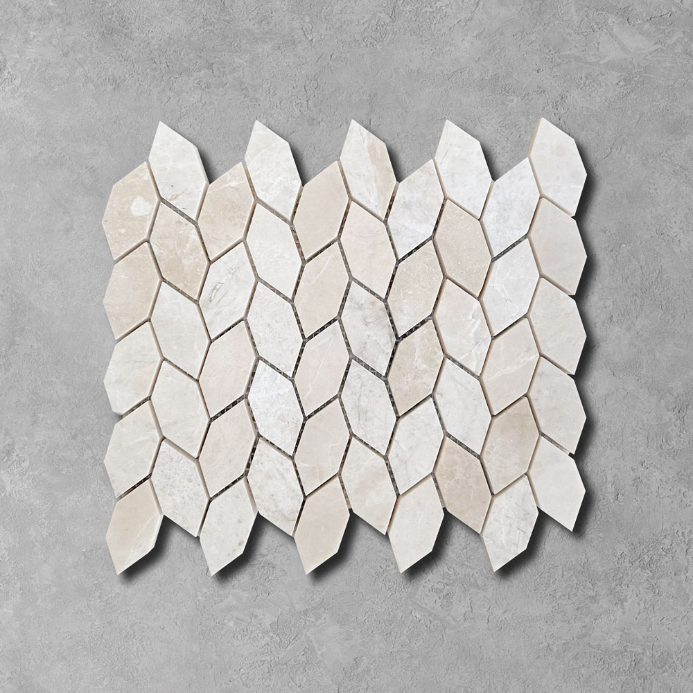 White-Emperador-Marble-Mosaic